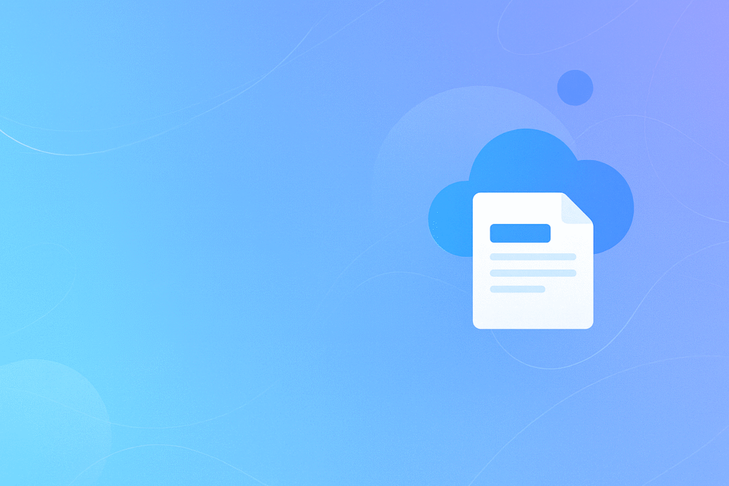 Cloud mit Dokument – dein digitaler Workspace für Ordnung & Zusammenarbeit